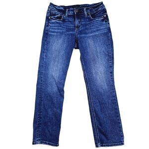 Silver‎ Jeans -1166 Suki Capri Jeans Women's 28